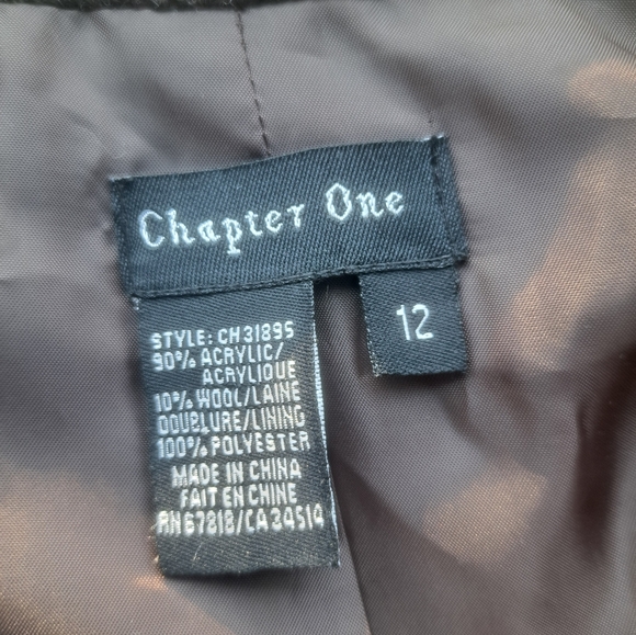 Chapter One Plaid Blazer - Picture 7 of 8